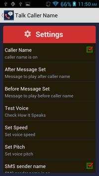 Spoken Caller Name Free screenshot 4