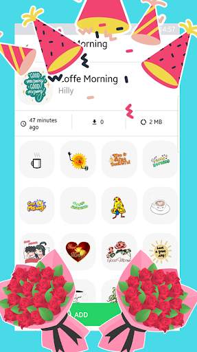 Good-Morning Animated Stickers for ☕WhatsApp🥰 screenshot 5