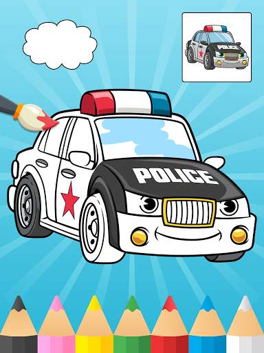 Cars Coloring Book for Kids screenshot 1