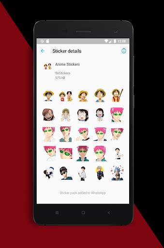 Funny Anime Stickers For WhatsApp (WAStickerApps) screenshot 4