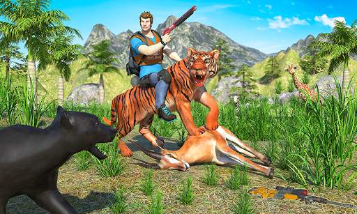Lost Island Jungle Adventure Hunting Game screenshot 1