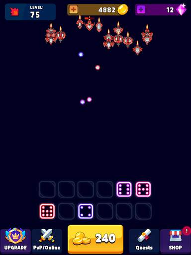 Merge Tower Defense: TD, Random Neon Dice PvP Game screenshot 6