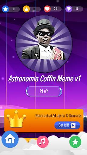 Astronomia Piano Coffin Dance Meme screenshot 2