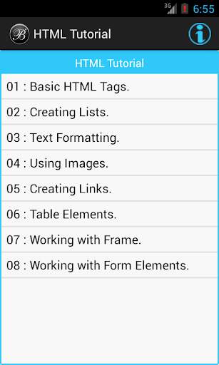 HTML Tutorial Programs screenshot 2