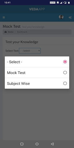 VEDA PSC app screenshot 4