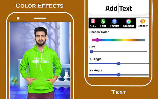 Sweatshirt T shirt photo suit скриншот 4