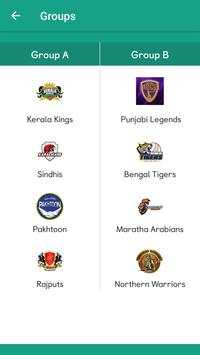 T 10 Cricket League Schedule 2018 screenshot 4