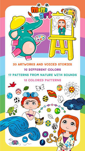 Mini Art, storytelling painting application स्क्रीनशॉट 1