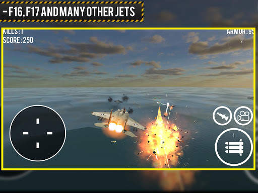 Real Jet Fighter : Air Strike Simulator screenshot 7