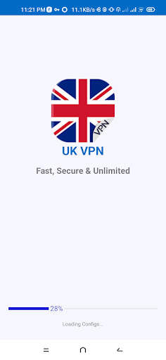 UK VPN screenshot 1