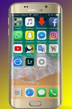 Launcher For IOS; New IPhone X ios 11 Style Theme screenshot 5