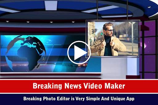 Breaking News Video Maker - News Photo Editor screenshot 3