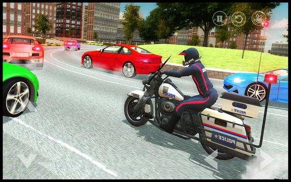 Extreme Police : Motorbike Rider Simulator Game 3D screenshot 2