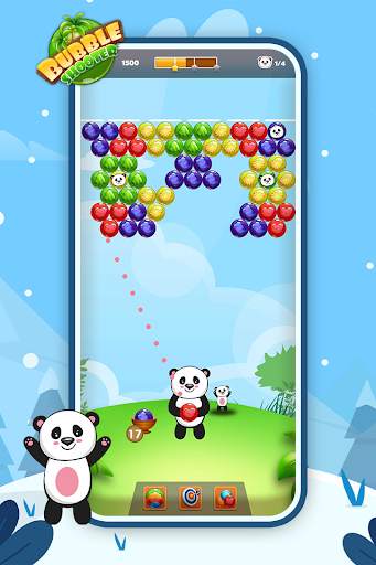 Bubble Shooter 2021 : Panda rescue world screenshot 3