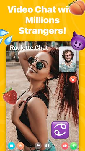 Roulette Chat Video Omegle Ome 1 تصوير الشاشة
