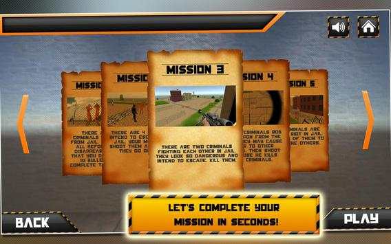 Prison Break Sniper Shooting screenshot 10