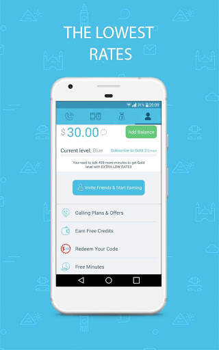 Bluee Cheap International Calls & Mobile Top-Up screenshot 6