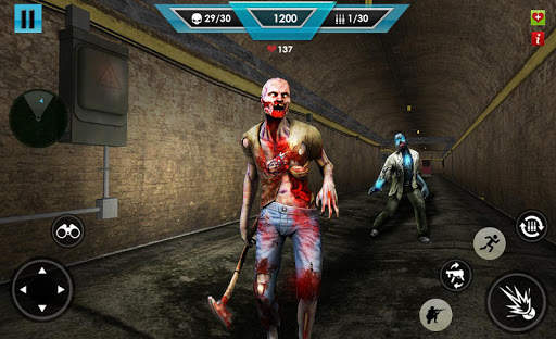 Zombie Sniper - Zombie War screenshot 1