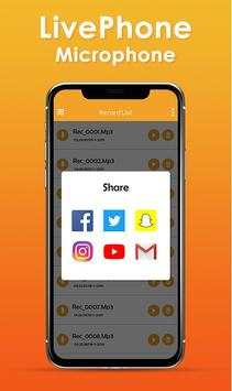 Live Phone Microphone – Mic Announcement & Speaker screenshot 5