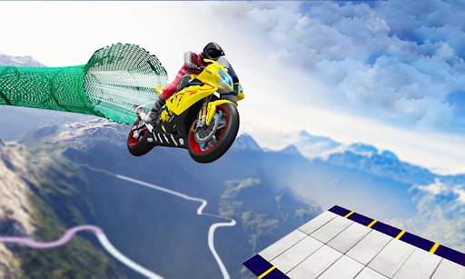 Bike Stunt Trail Simulator - Moto Racing Game screenshot 1
