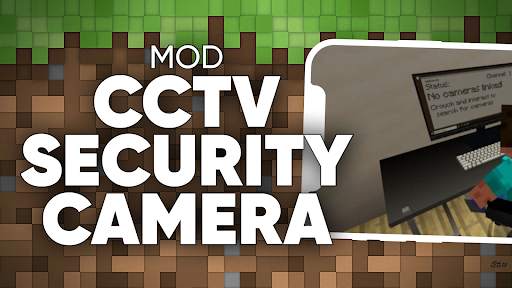 CCTV Security camera mod mcpe screenshot 1