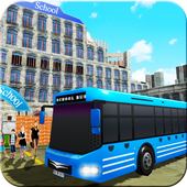 City School Bus Driving icon