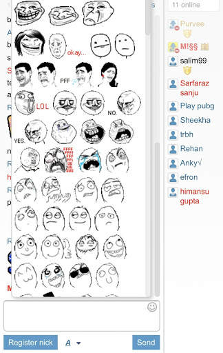 MISS chatroom - Miss Zone Android Chat Room. screenshot 4