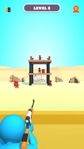 Johnny Sniper Game - Pocket Sniper! Trigger screenshot 1