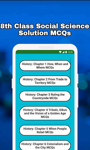 8th Class SST Solution English screenshot 7