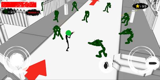 Stickman Strike: Zombie Shooter screenshot 4