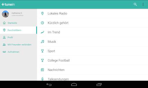 TuneIn Radio Pro screenshot 9
