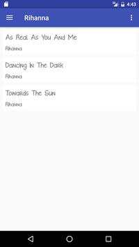 Rihanna Song Lyrics screenshot 2