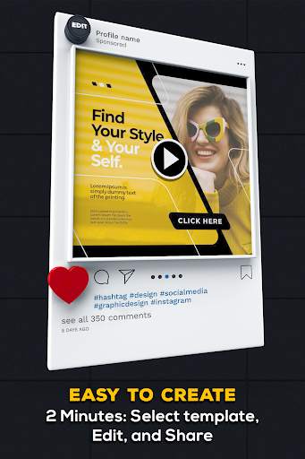Flyer Maker, Poster Maker: Video Marketing Apps screenshot 3