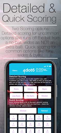 Cricket Scoring App screenshot 3