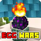 Egg Wars Minecraft Game Map logo