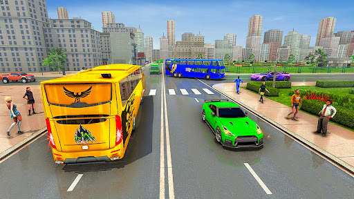 Coach Bus Simulator Racing Bus screenshot 2
