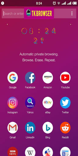 TK Browser 4 تصوير الشاشة