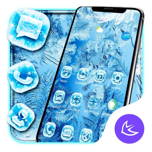 Ice Flower APUS Launcher theme 83.0.1001