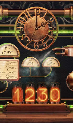 Mechanica clock live wallpaper screenshot 8
