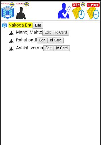 Attendance Register screenshot 2