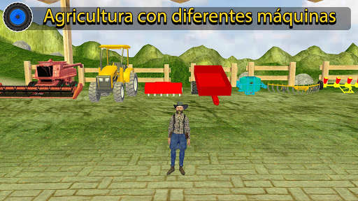 Tractor Agrícola Chofer: pueblo Simulador 2021 screenshot 1