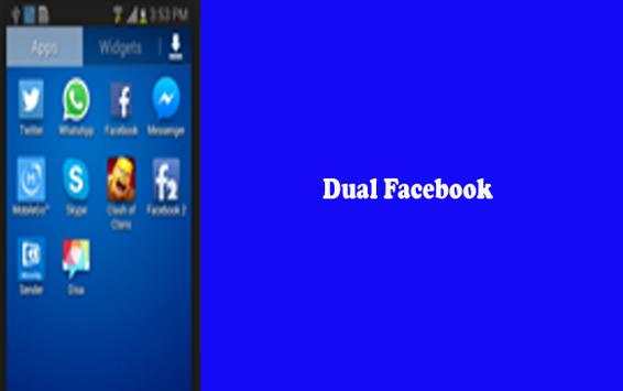 Dual FB android v3 screenshot 2