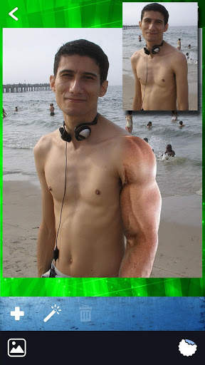 Body Gym Editor Foto - Stiker Otot screenshot 3
