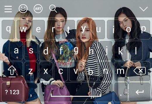 BLACKPINK keyboard Theme - KPop screenshot 3