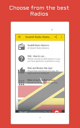Swahili Radio Stations screenshot 5