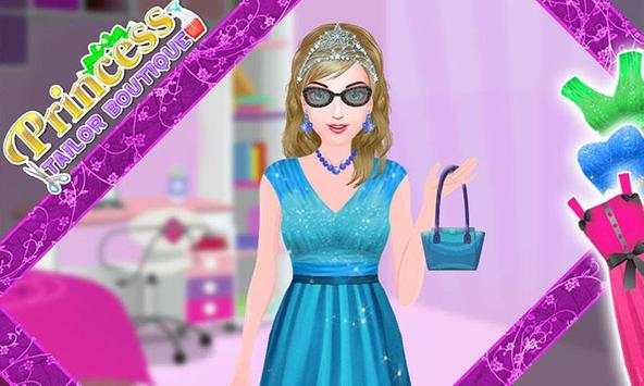 Princess Tailor Boutique : Clothes factory game screenshot 2