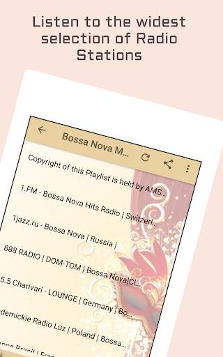 Bossa Nova Music Radio screenshot 4