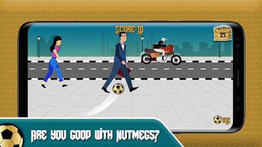 Nutmeg King : Flick football & win free gifts screenshot 2