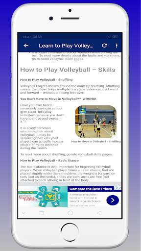 MY VOLLEYBALL GUIDE APPS screenshot 4
