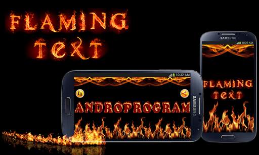 Flaming Text : Fire Text Photo screenshot 1